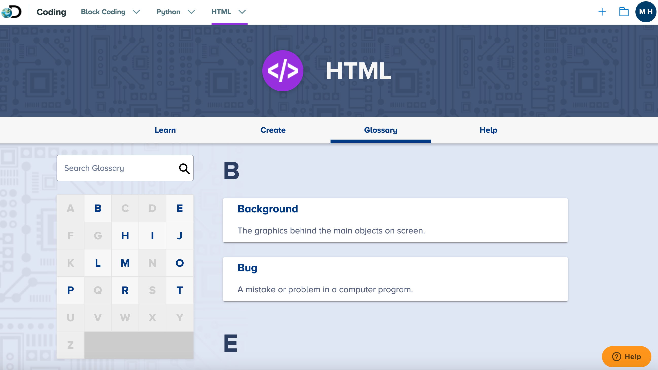 HTML Coding – Discovery Education Help Center