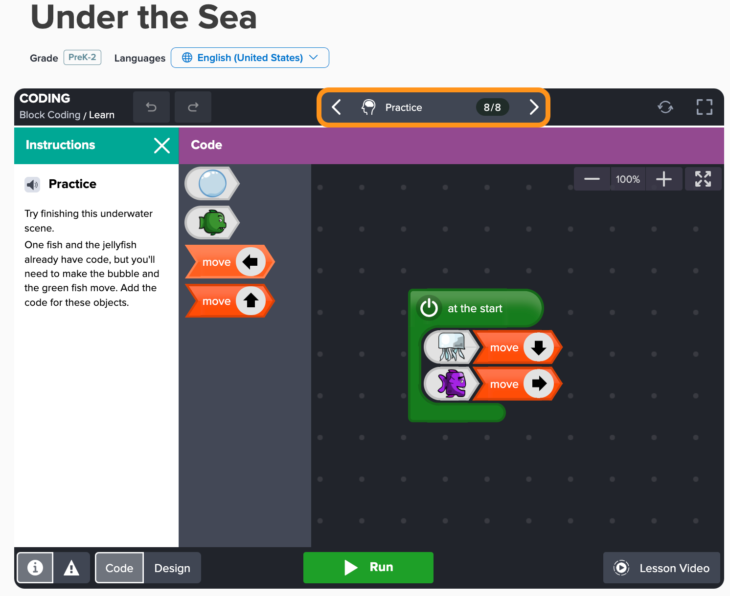 CoderDojo Indigo - Pen Drawing and Code Block Functions