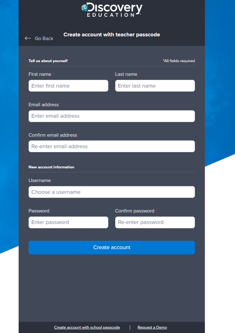 Create account with teacher passcode.png