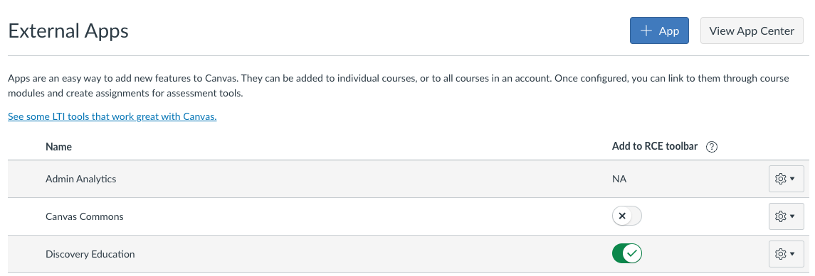 Setting up Canvas LTI 1.3 Integration – Discovery Education Help Center