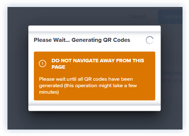 DE_Teacher _Generate QR Code window_single student_generating codes wait notificaiton_Cisneros.png