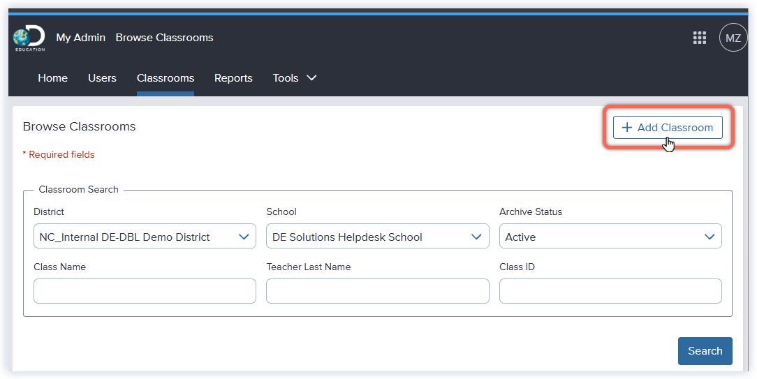 DE_Site Admin_My Admin_Create Class_Zenker.png
